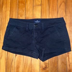 American Eagle Black Shorts
